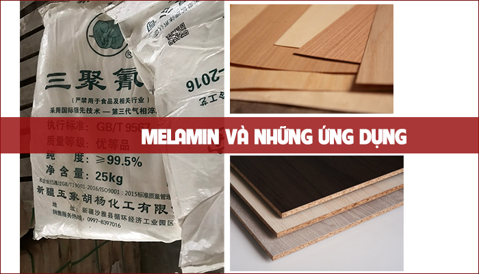 MELAMIN VÀ NHỮNG ỨNG DỤNG CỦA MELAMIN