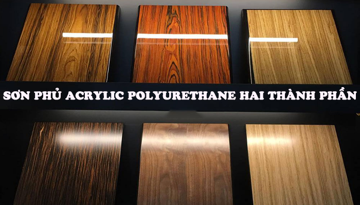 ACRYLIC POLYURETHANE TWO-COMPONENT TOPCOAT