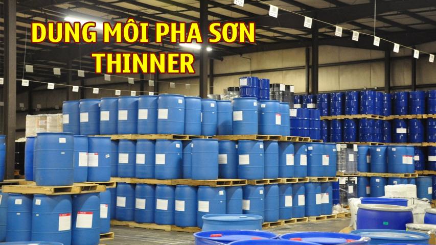 (DUNG MÔI PHA SƠN) TÌM HIỂU VỀ THINNER