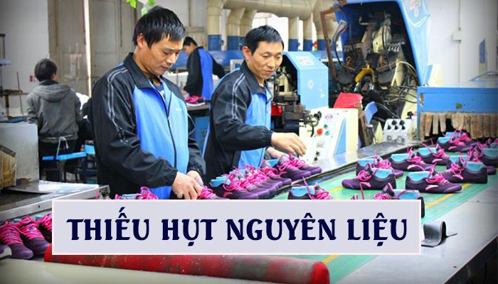 DỆT MAY, DA GIÀY LO THIẾU NGUYÊN LIỆU
