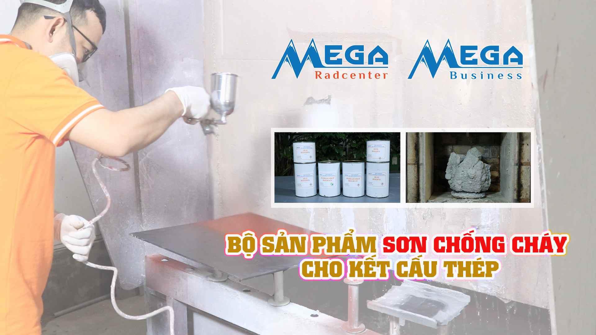 Bộ sản phẩm sơn chống cháy cho kết cấu thép