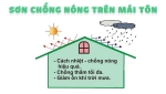 SƠN CHỐNG NÓNG MÁI TÔN – GIẢI PHÁP GIẢM NHIỆT HIỆU QUẢ, TIẾT KIỆM CHI PHÍ