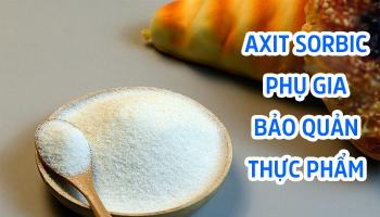 AXIT SORBIC – PHỤ GIA BẢO QUẢN THỰC PHẨM