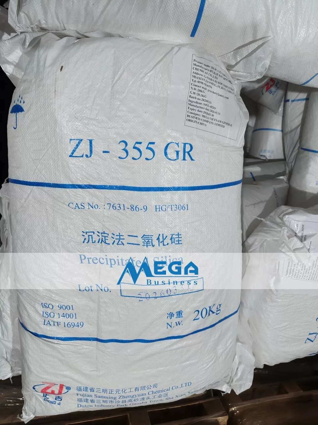 NHỰA SILICA KẾT TỦA ZJ-355GR