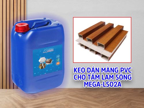 KEO DÁN TẤM LAM SÓNG MEGA-PVC-LS-02